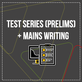 test series mains +writing