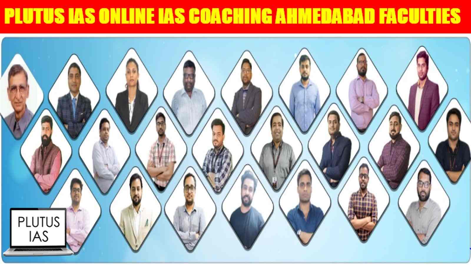 Plutus IAS Online Coaching Ahmedabad Faculties