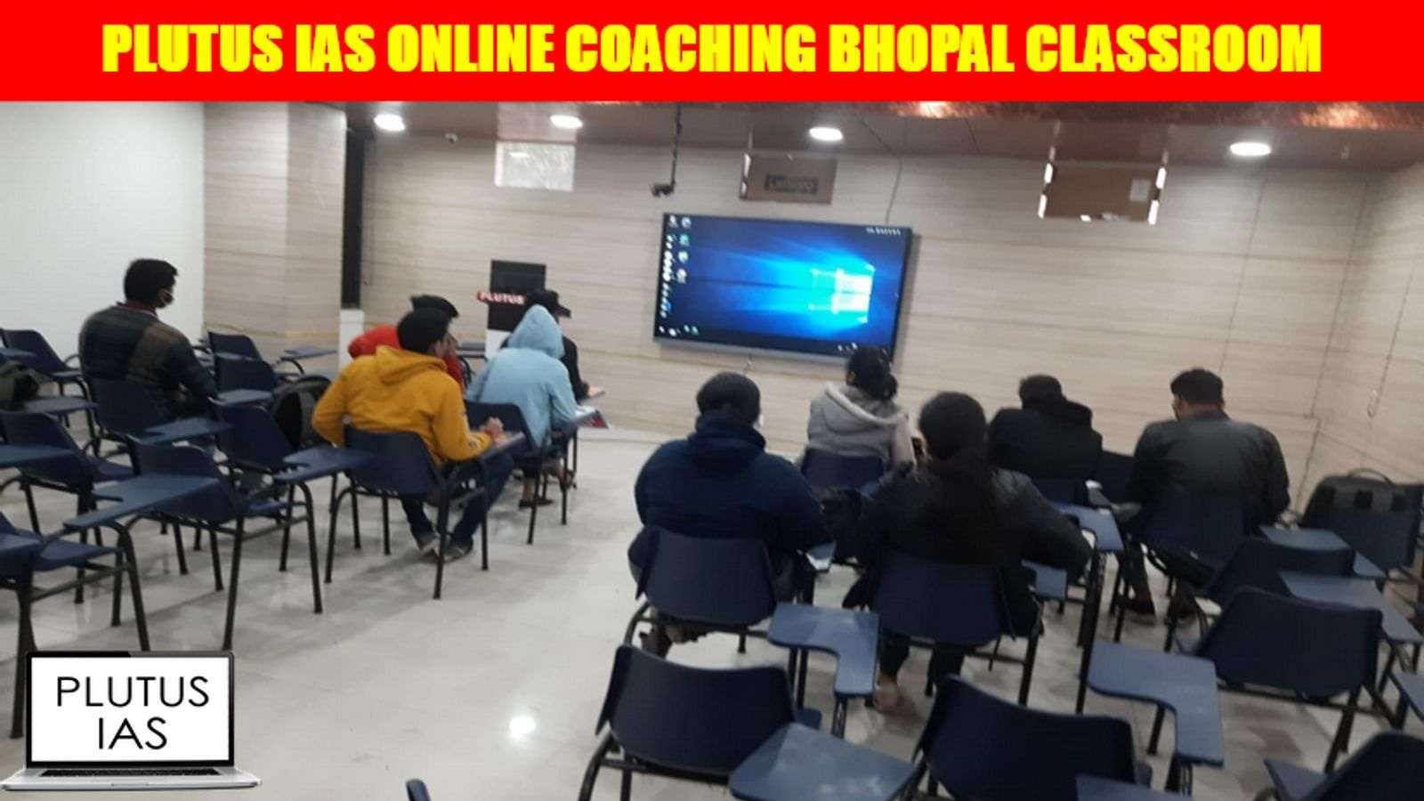 Plutus IAS Online Coaching Bhopal Class Room
