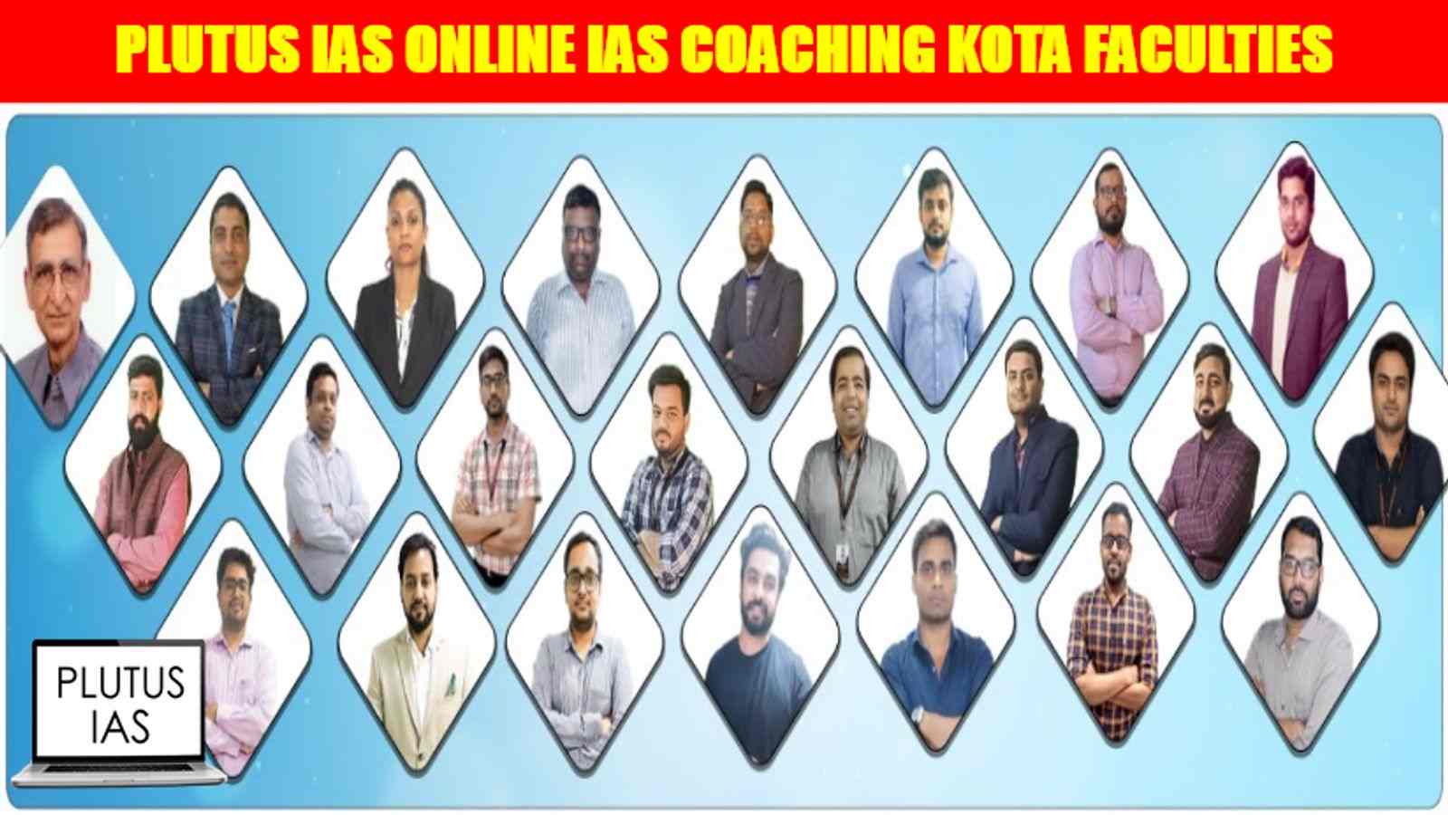 Plutus IAS Online Coaching Kota Faculties
