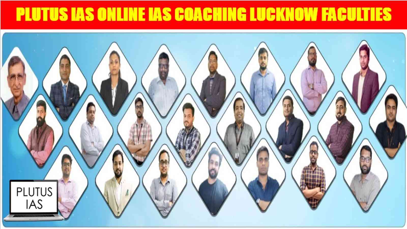 Plutus IAS Online Coaching Lucknow Faculties