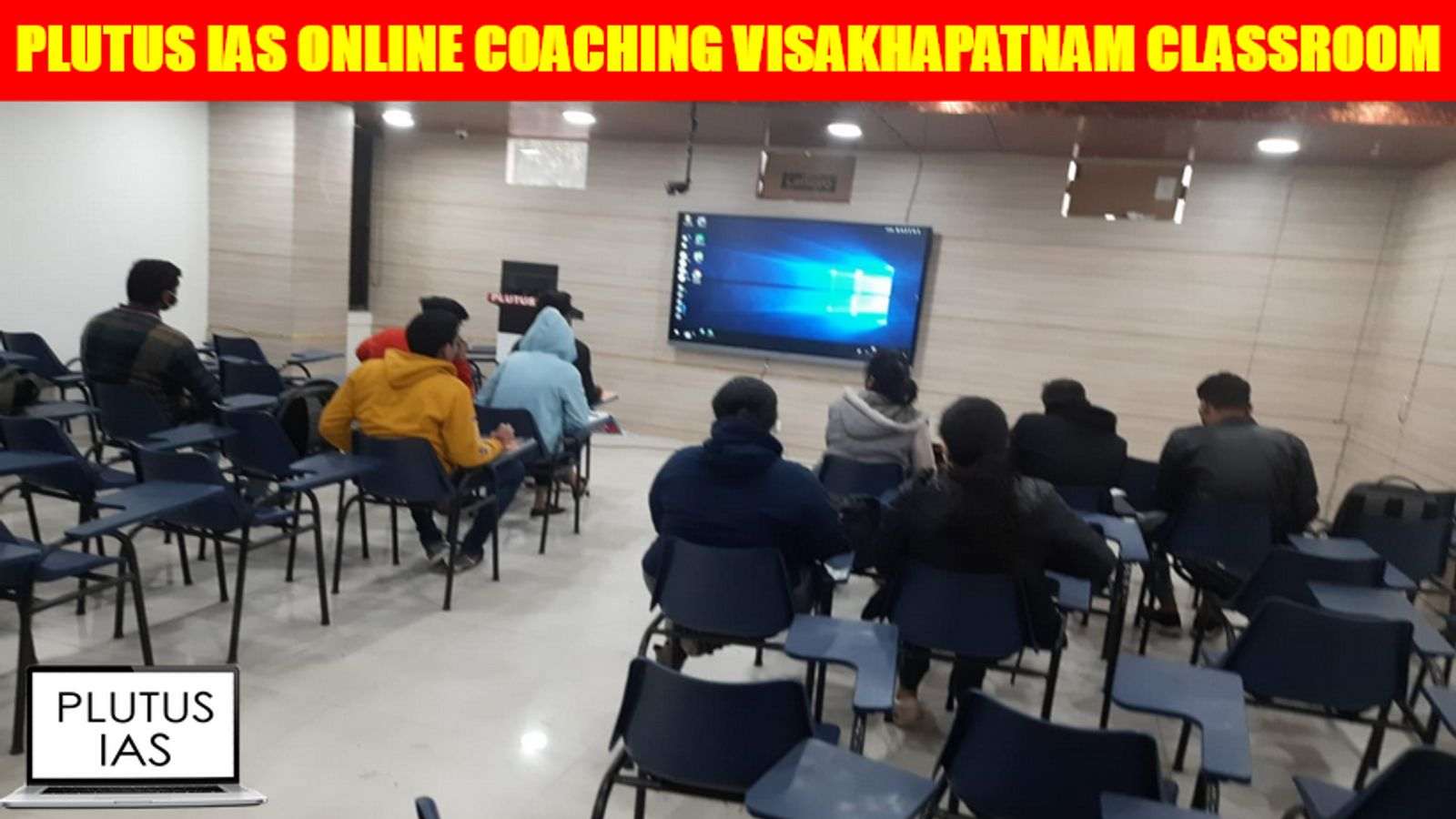 Plutus IAS Online Coaching Visakhapatnam Class Room