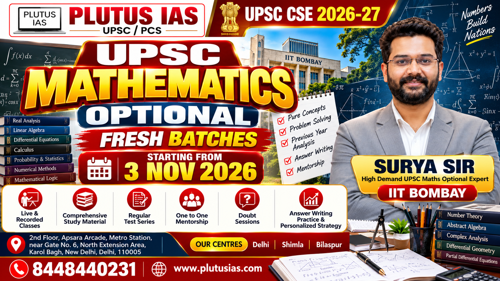 Mathematics Optional Coaching