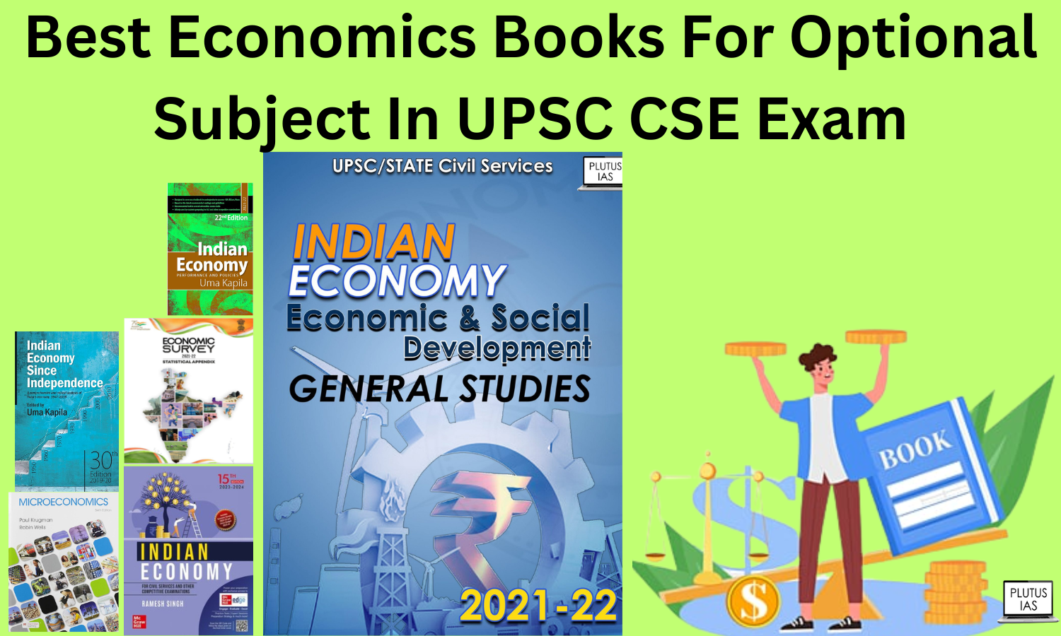 Best Economics Books For Optional Subject In UPSC CSE Exam