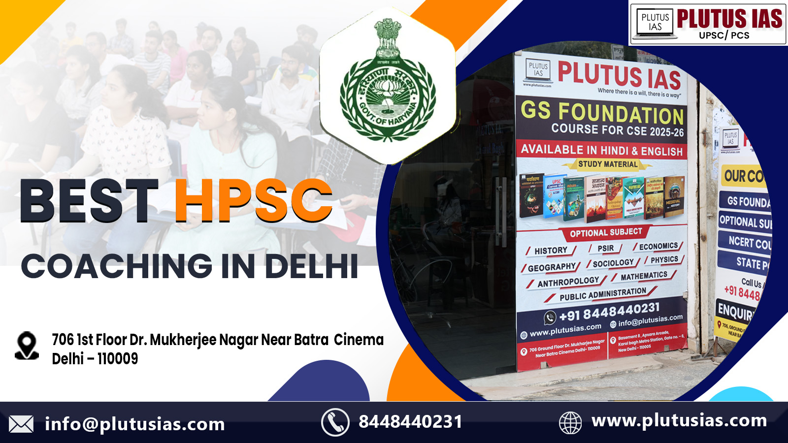 Plutus IAS Best HPSC Coaching in Delhi