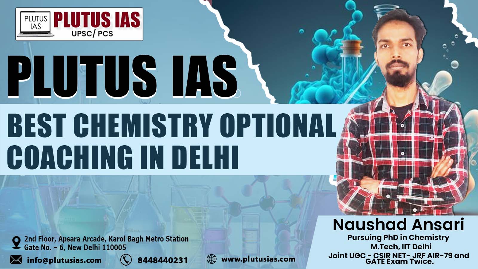 Best Chemistry Optional Coaching in Delhi