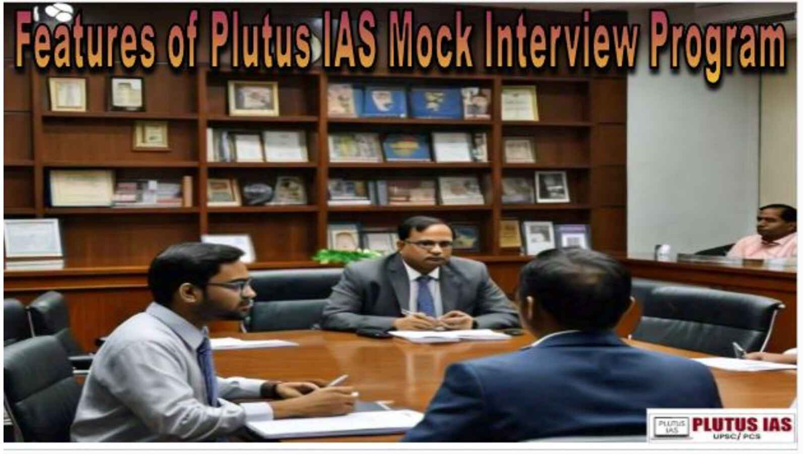 Plutus IAS Mock Interview Program Features