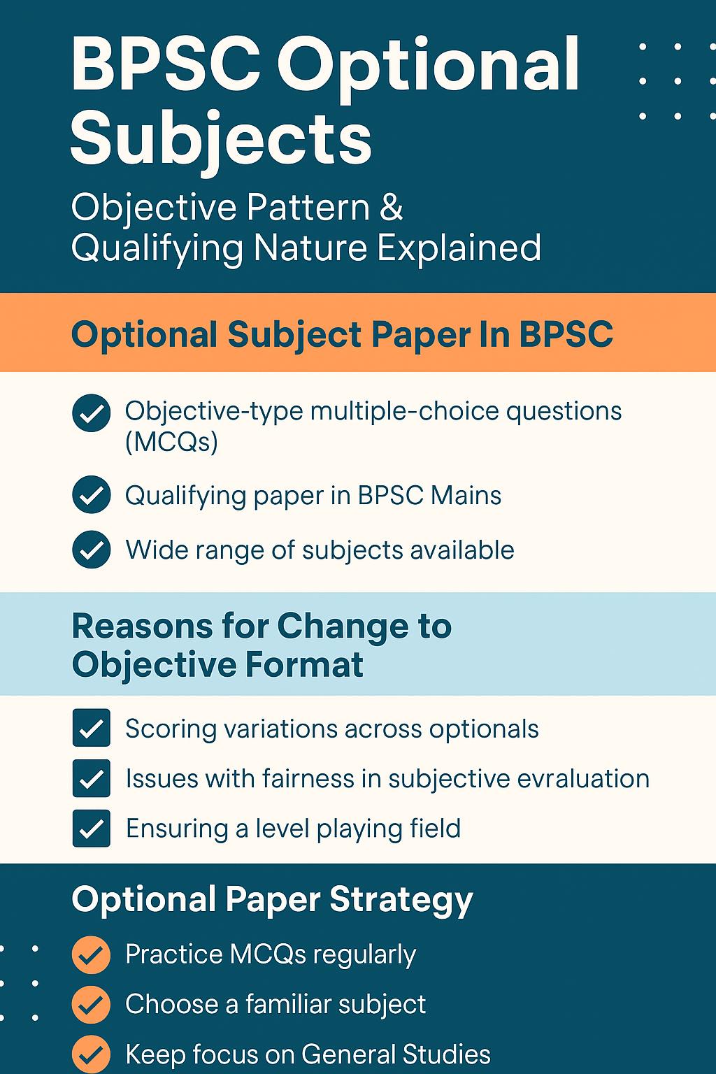 BPSC Optional Subjects Overview