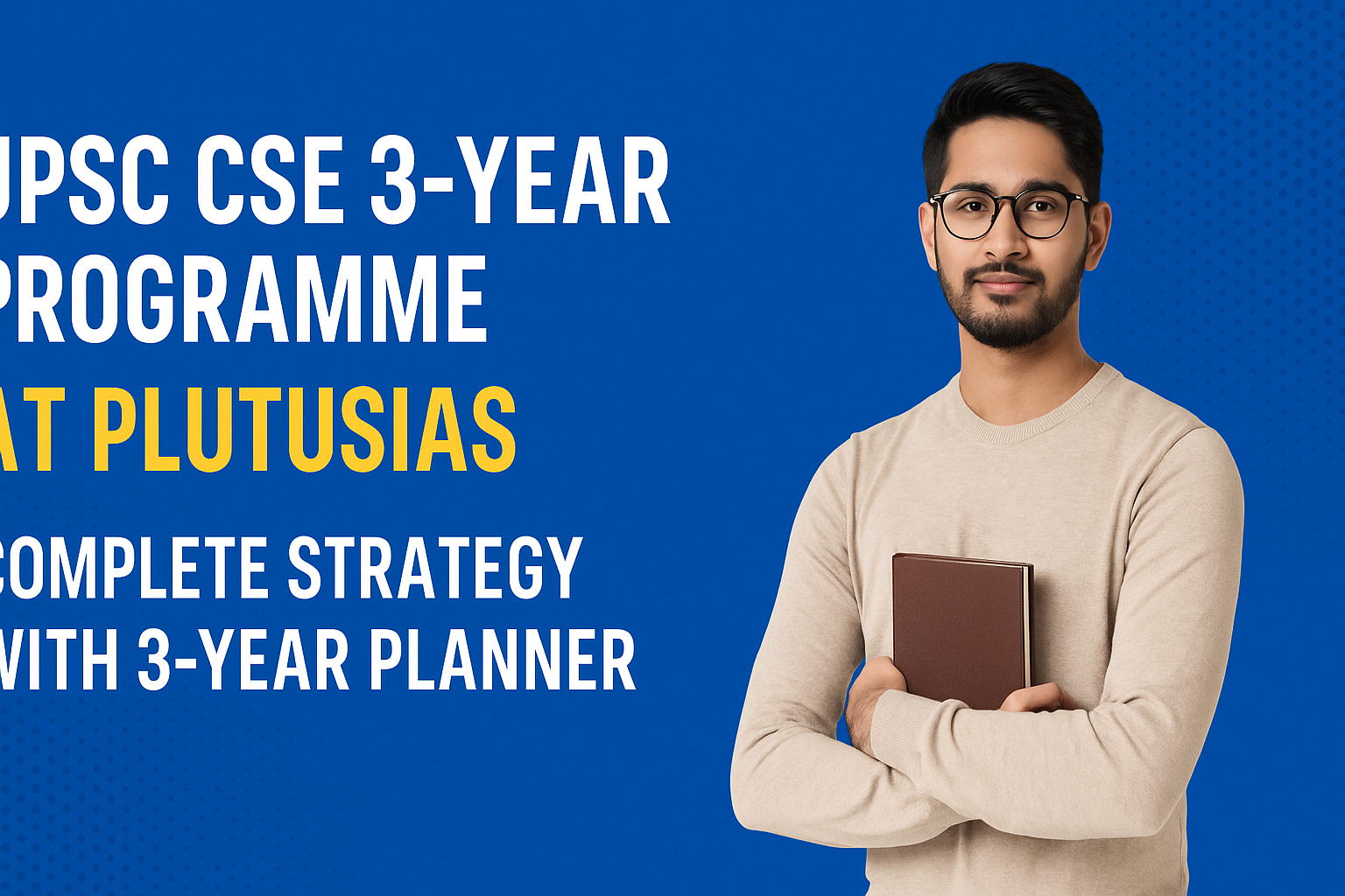 3 year planner for UPSC CSE exam prep
