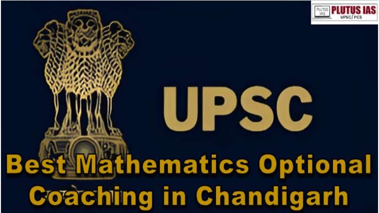 Best Mathematics Optional Coaching in Chandigarh