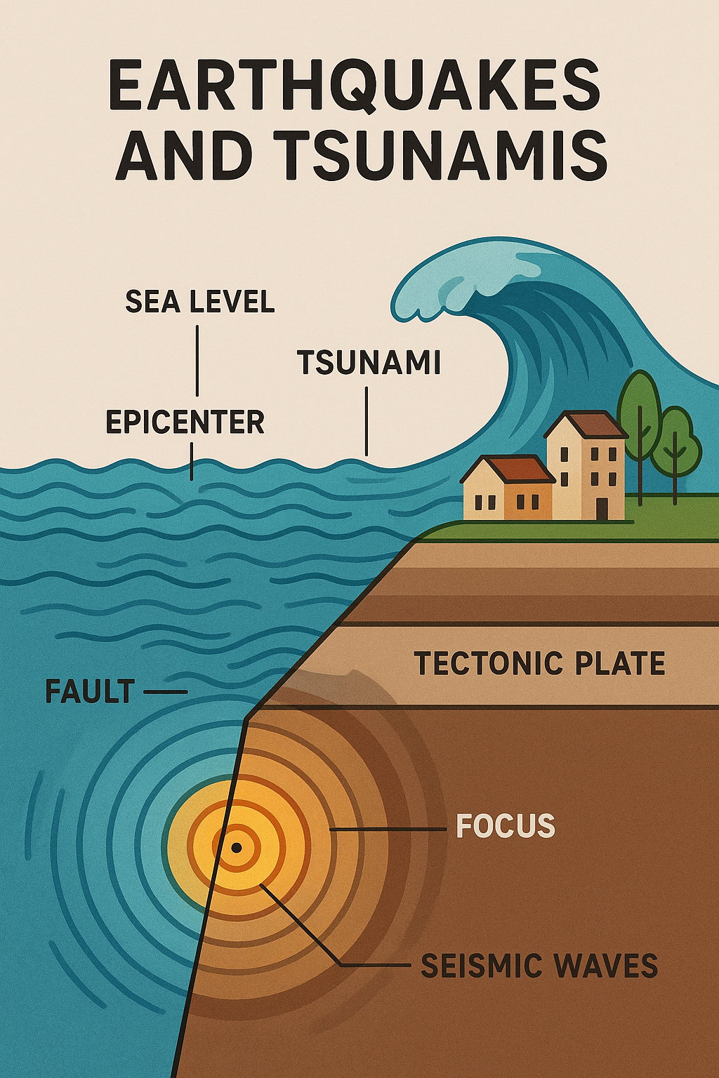 Earthquakes and Tsunamis