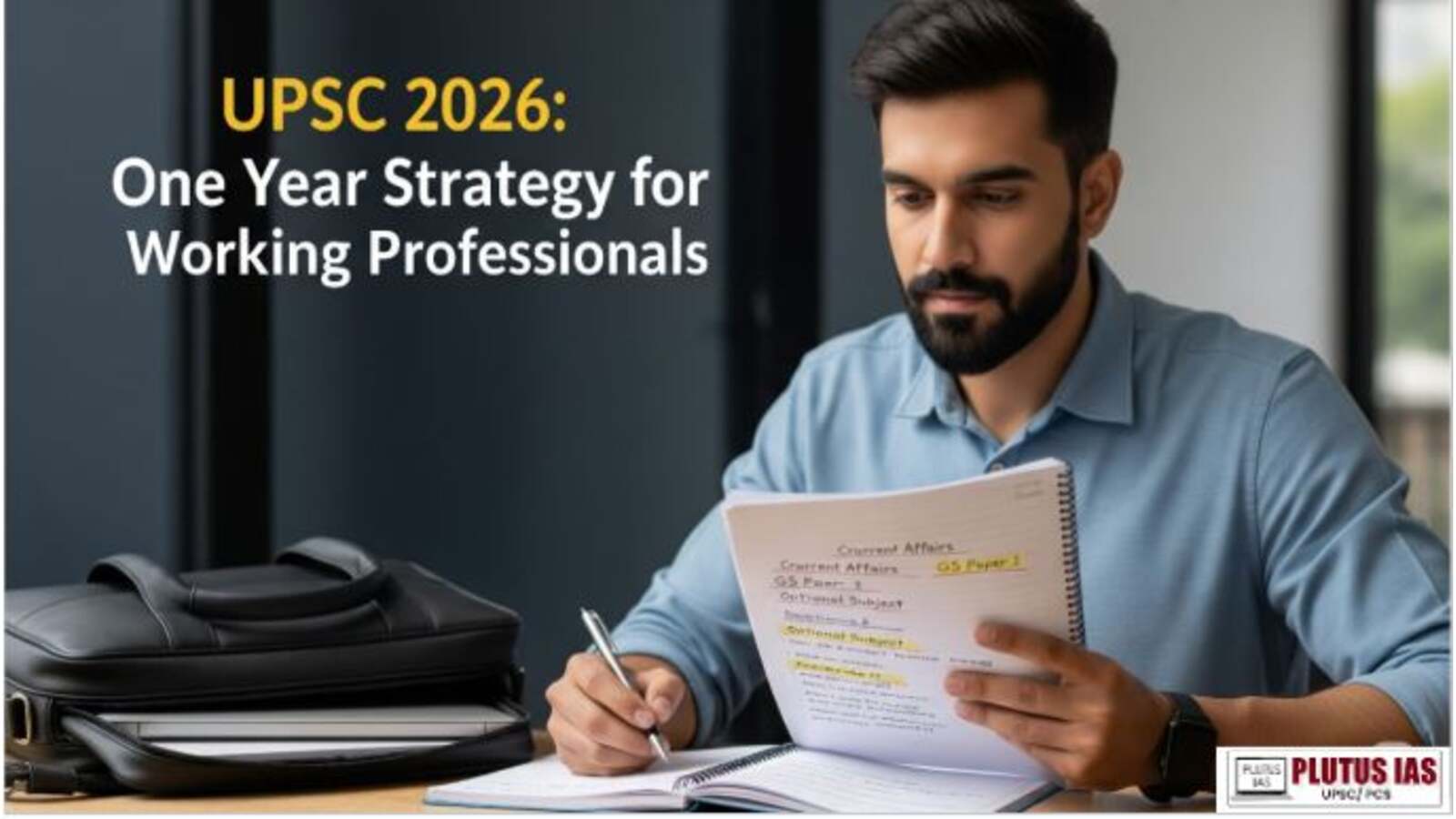 One-Year Strategy for Working Professionals