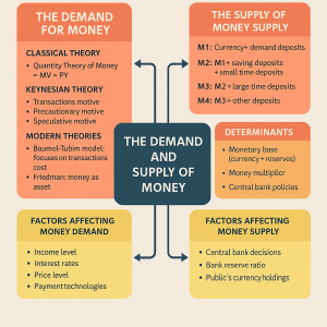 demand and supply of money