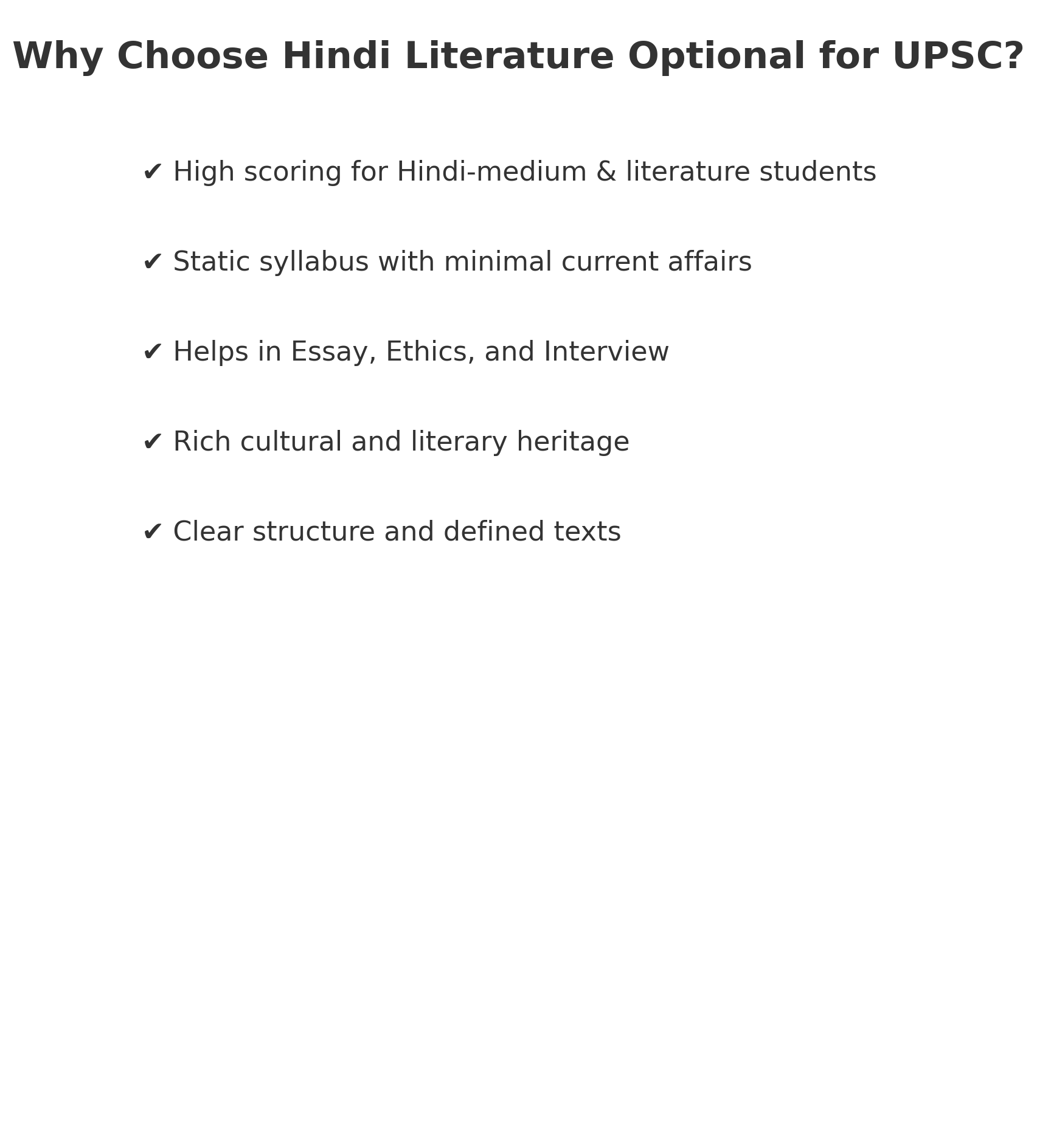 hindi lit optionalfor UPSC
