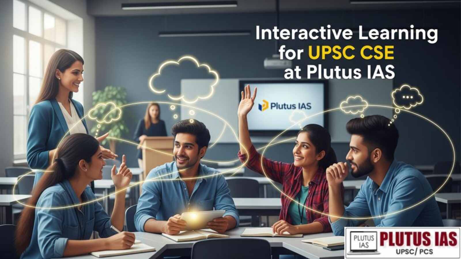 Interactive Learning for UPSC CSE at Plutus IAS