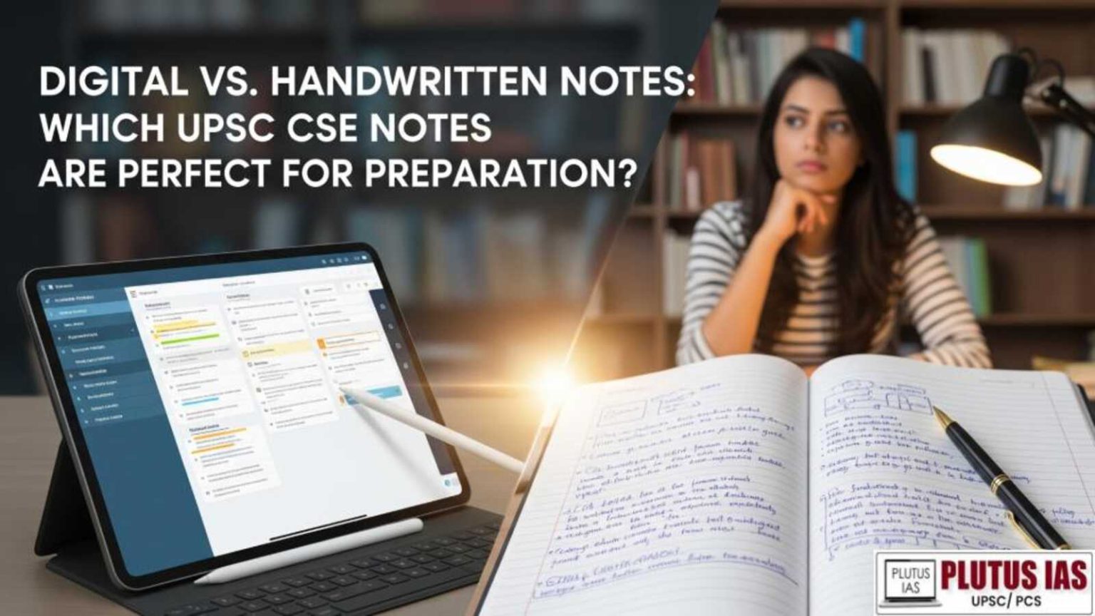 Digital vs. Handwritten Notes: Which UPSC CSE Notes are perfect for ...