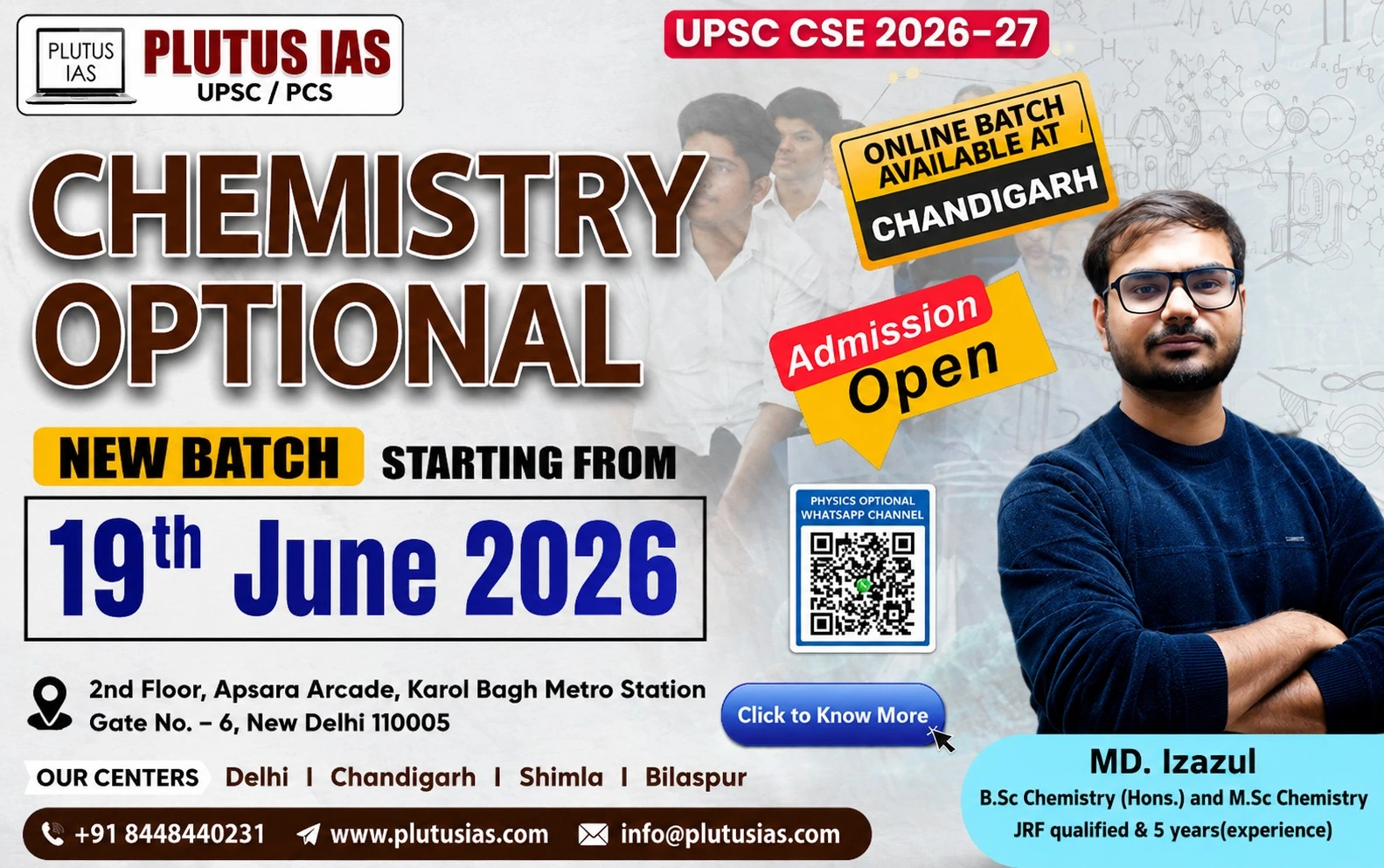 Chemistry Optional