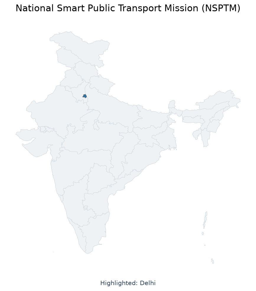 Map of Delhi, Mumbai, Bangalore, Hyderabad, Chennai, Kolkata highlighted on the map of India — National Smart Public…