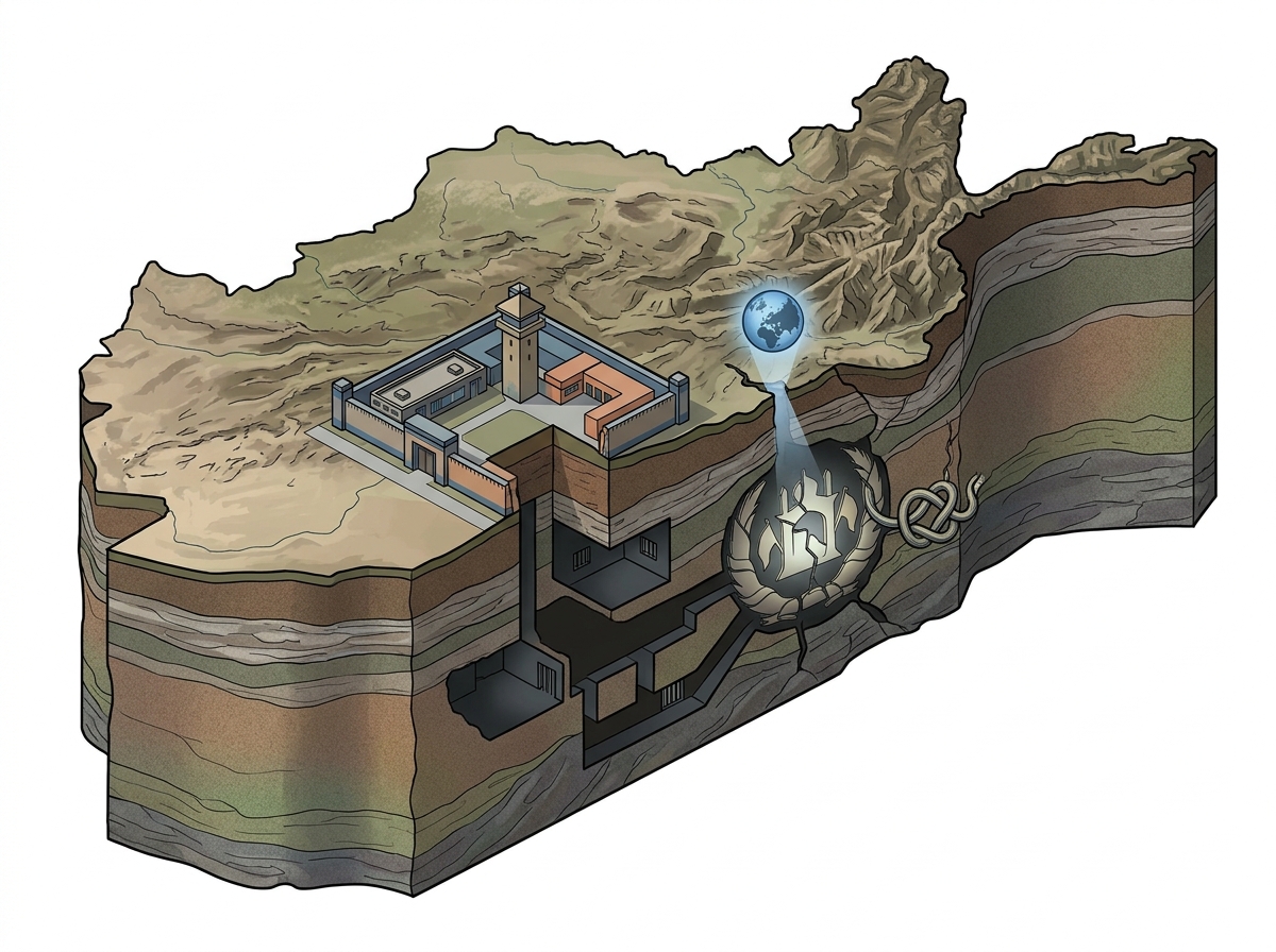 3D cutaway: Afghanistan