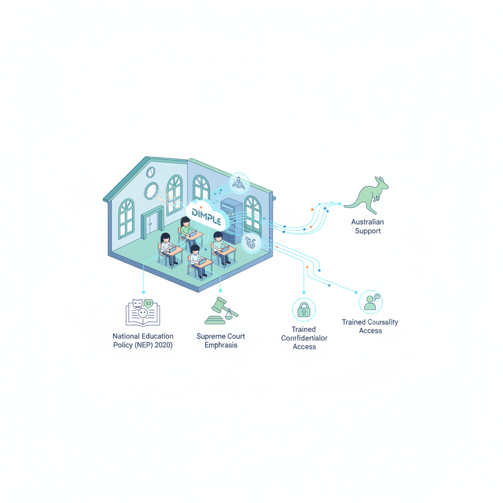 3D cutaway: Andhra Pradesh launches digital mental health platform in schools with Australian support