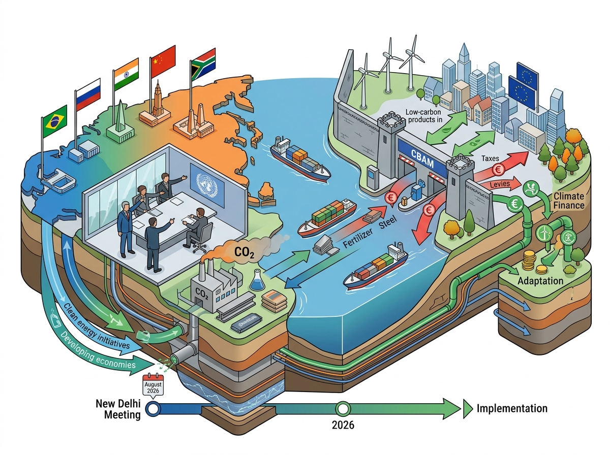 3D cutaway: BRICS Environment Ministers oppose European Union’s Carbon Border Tax