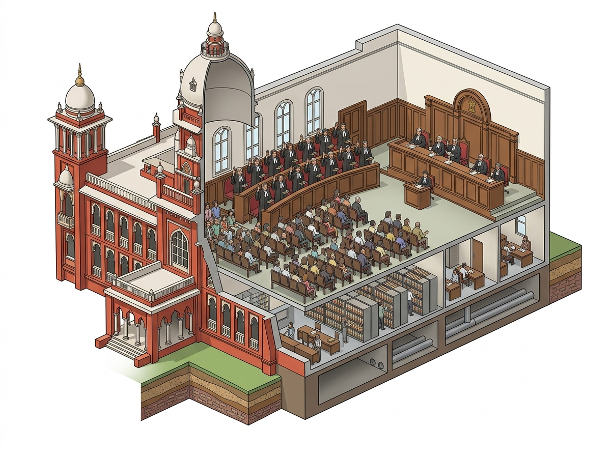 3D cutaway: Fifteen new judges sworn in at Madras High Court