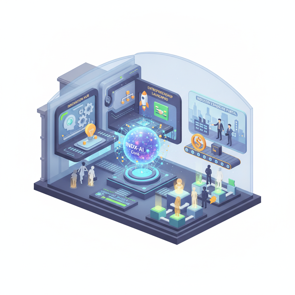 How universities are redesigning induction programs with AI, innovation, entrepreneurship and industry exposure — labelled illustration