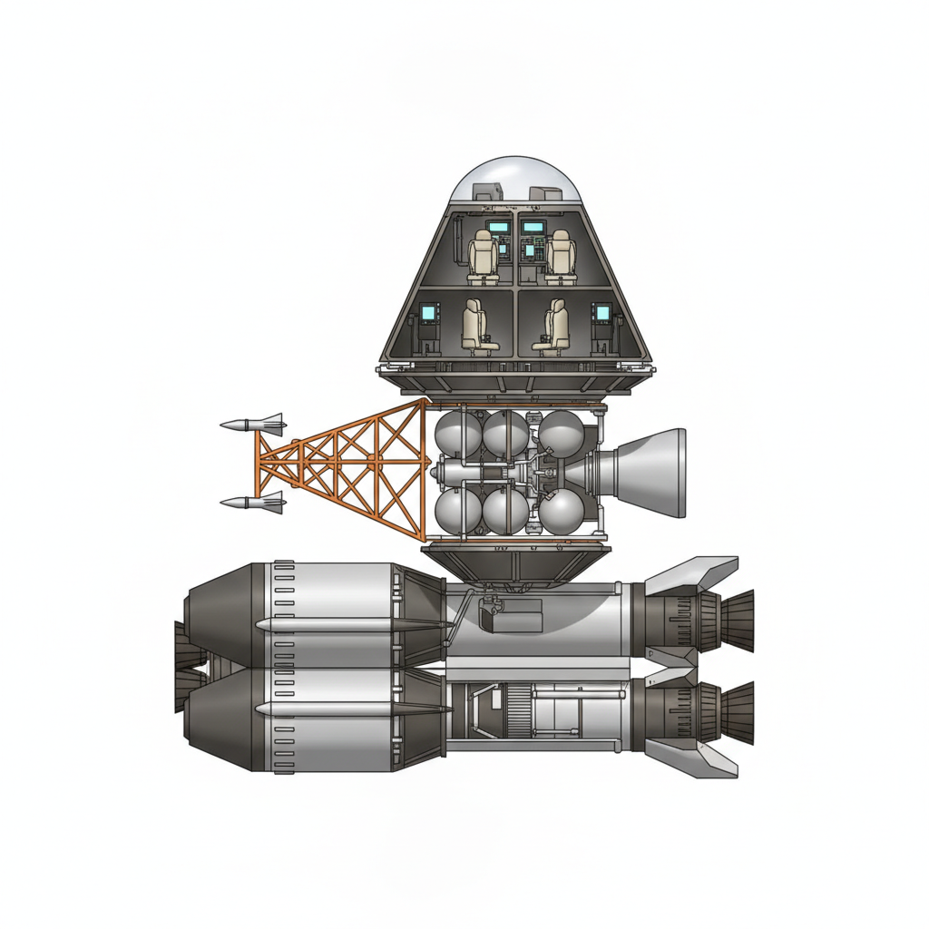3D cutaway: डॉ. जितेंद्र सिंह ने राज्यसभा को गगनयान मिशन और भारत के मानव अंतरिक्ष अन्वेषण रोडमैप की प्