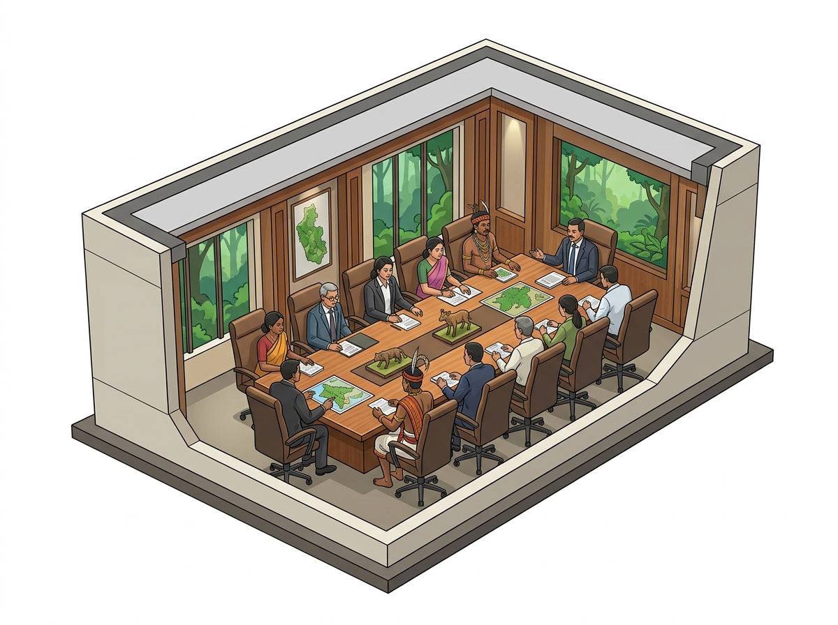 In a first, two tribal representatives included in State Wildlife Board — labelled illustration