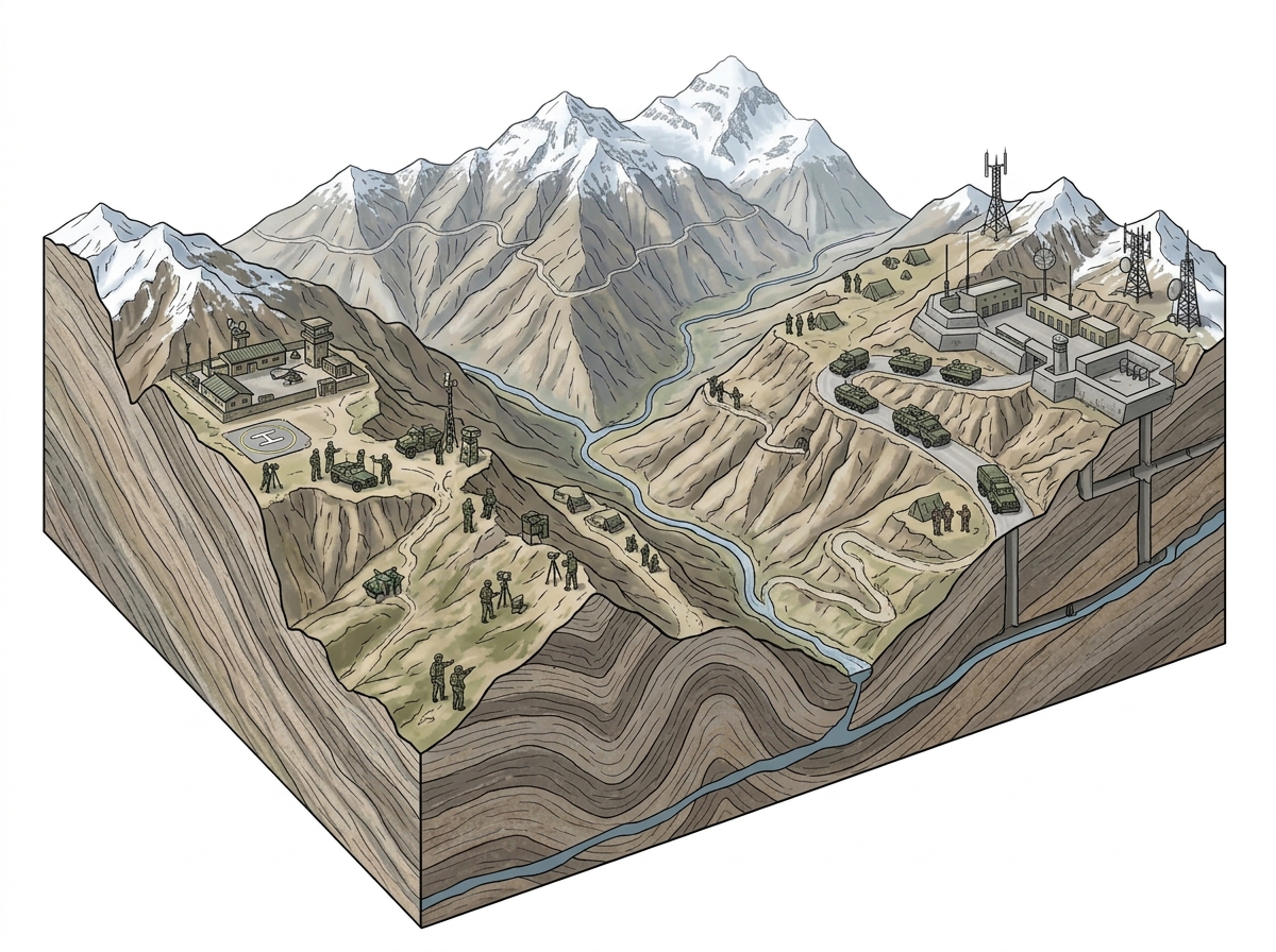 3D cutaway: आकस्मिक नहीं LAC पर हलचल