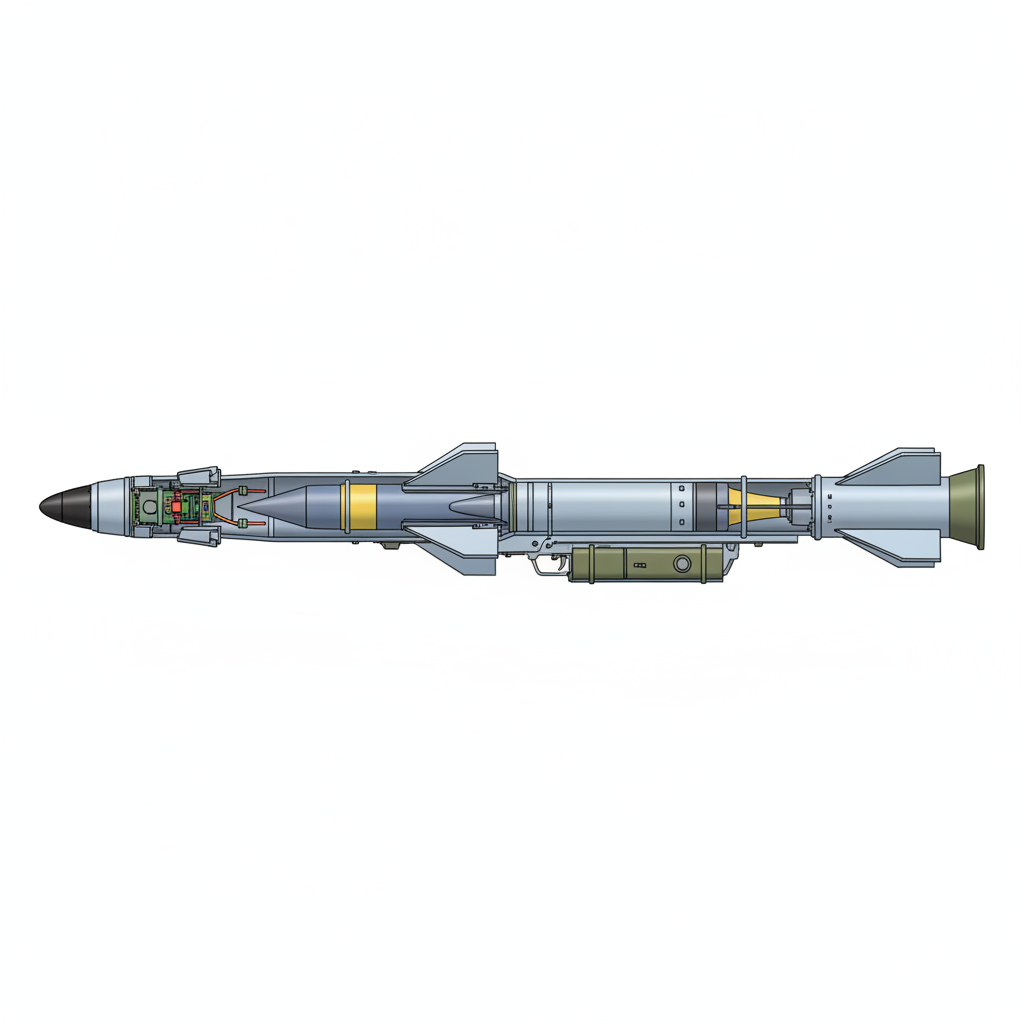Major defence push: Tata firm partners with Raytheon-Lockheed Martin JV for Javelin missile production — labelled illustration