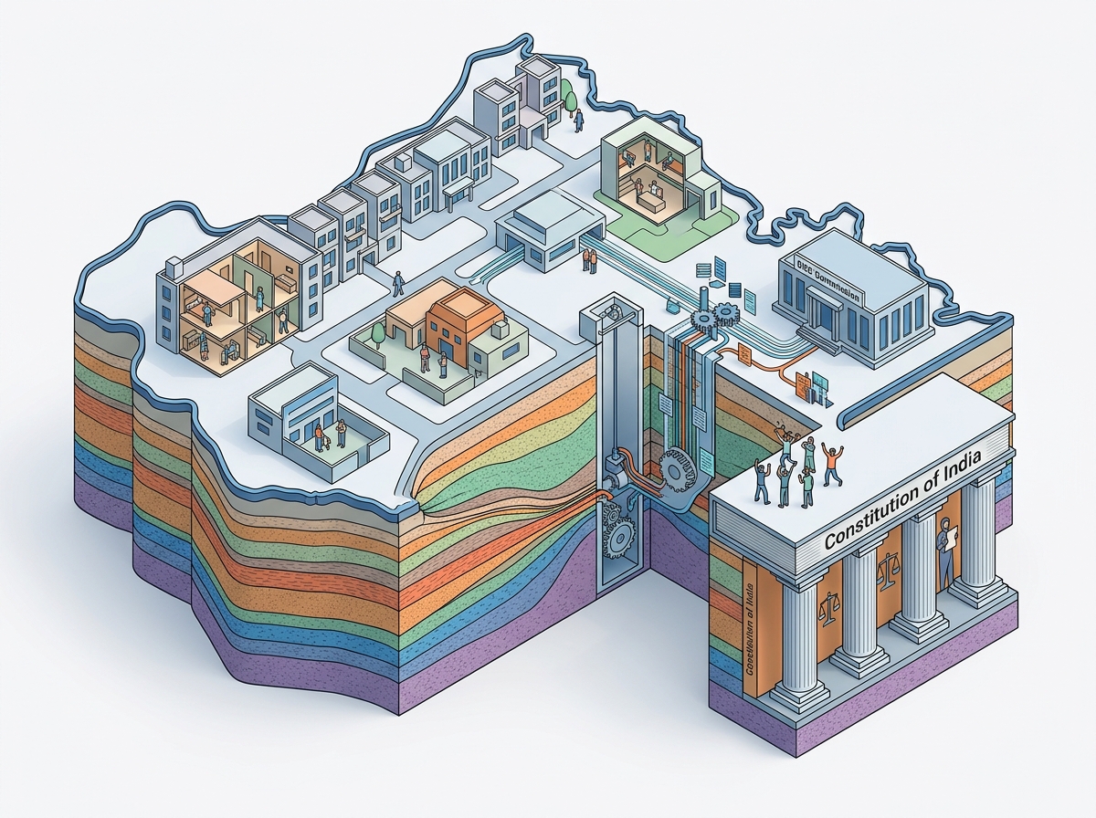 3D cutaway: Rajasthan
