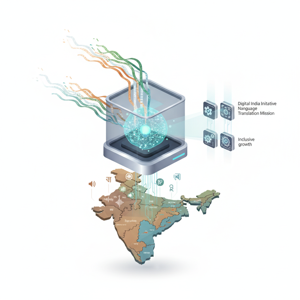 Teaching AI to speak India — labelled illustration