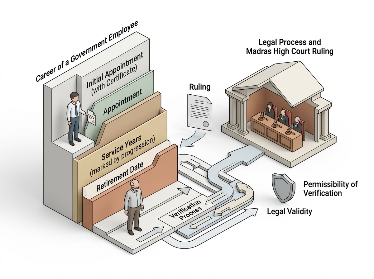 3D cutaway: Verification into genuineness of community certificates legally permissible even after ret