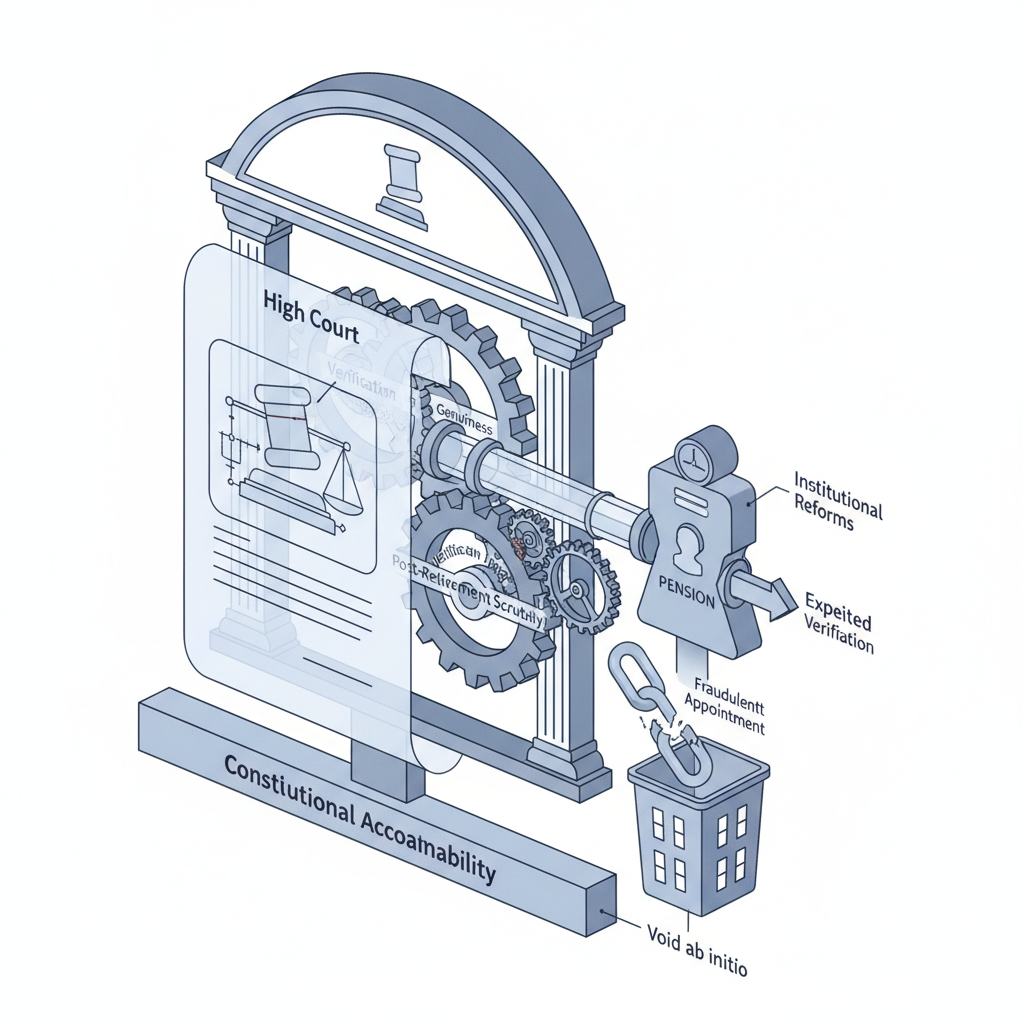 3D cutaway: Verification into genuineness of community certificates legally permissible even after ret