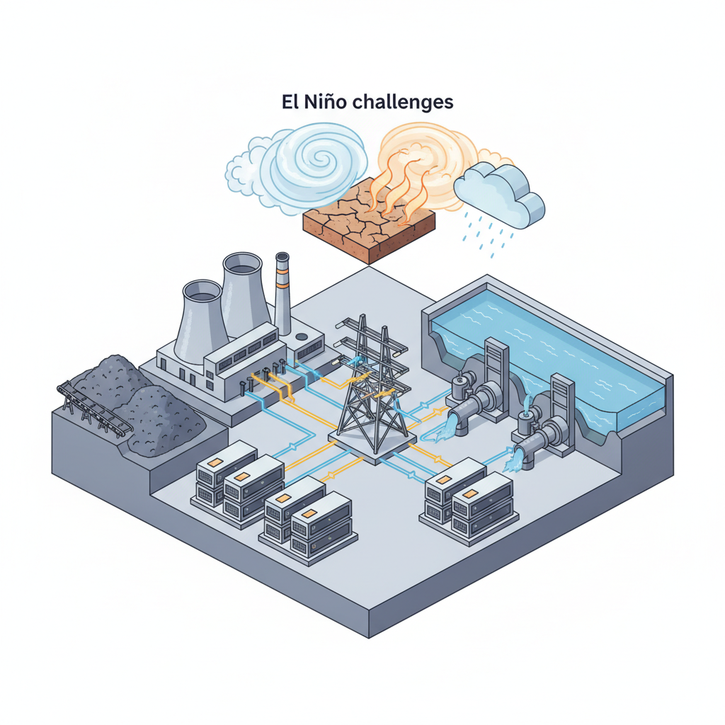 Andhra Pradesh unveils roadmap to ensure 24X7 quality power supply amid El Niño challenges — labelled illustration
