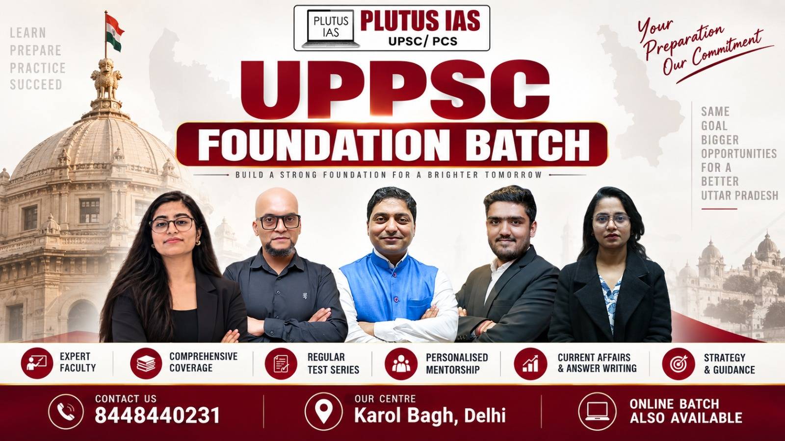 Best UPPSC Coaching in Delhi - Plutus IAS