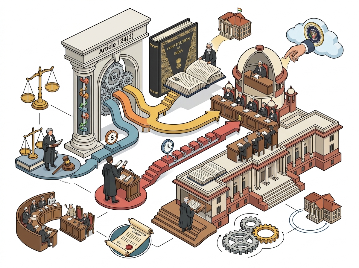 Can jurists be appointed as Supreme Court Judges? | Explained — labelled illustration