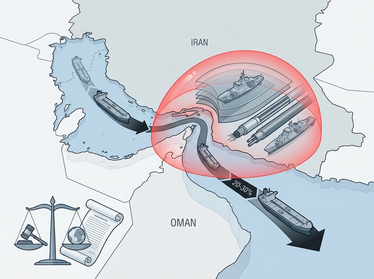 Iran to announce ‘restricted zone’ near Hormuz Strait in coming days: Mohsen Rezaei — labelled illustration