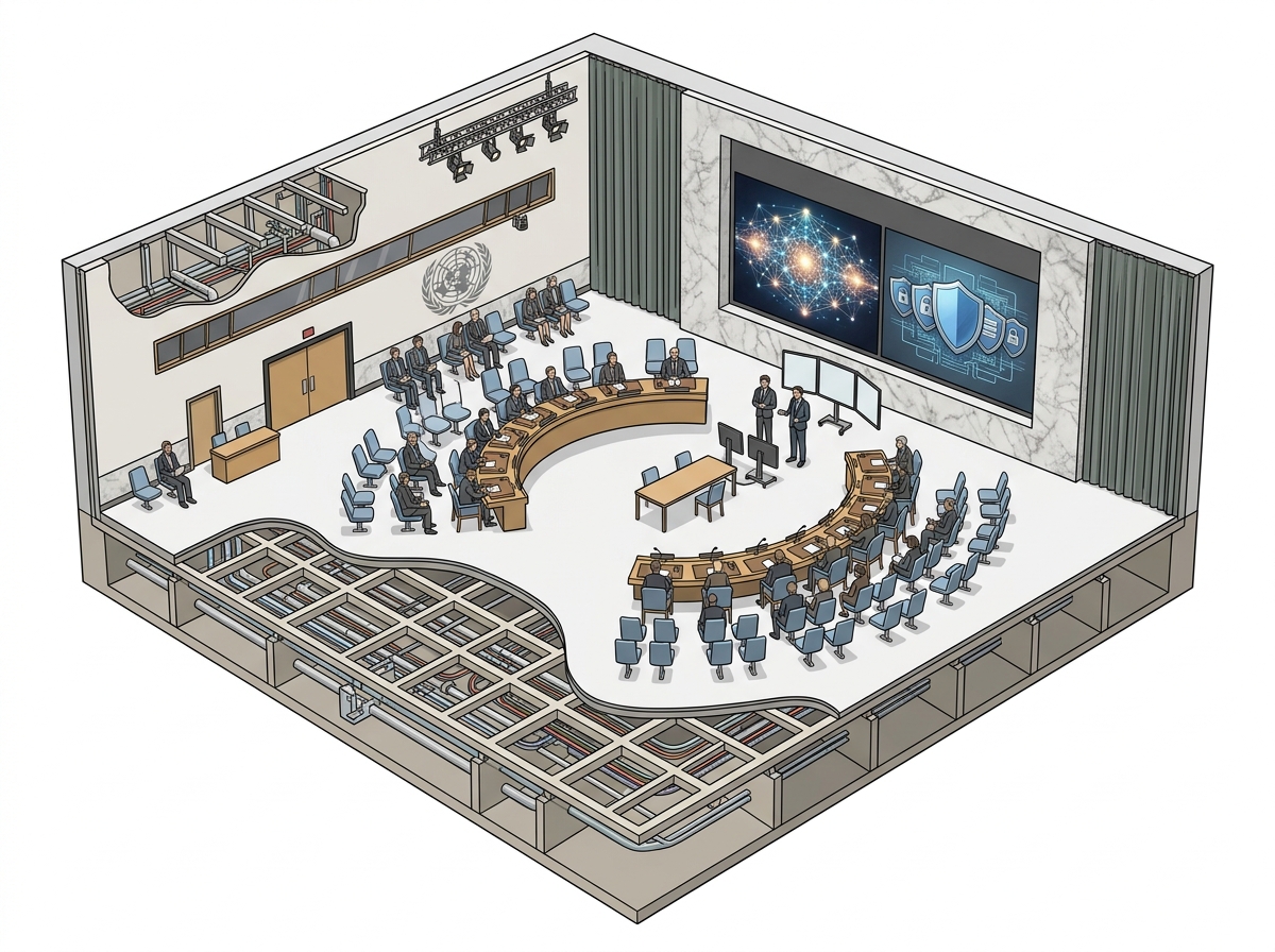 LIVE: OpenAI and Anthropic to brief Security Council as AI guardrails debate intensifies — labelled illustration