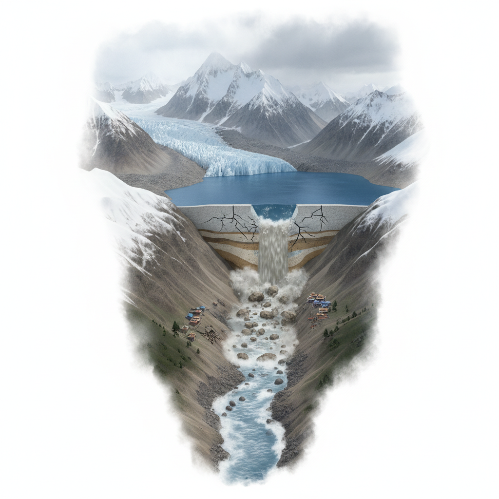 Nepal PM urges climate justice after ‘Himalayan tsunami’ devastates country — labelled illustration
