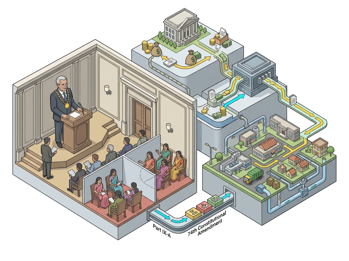 State Finance Commission chairman calls for authority, greater fiscal autonomy for local bodies — labelled illustration