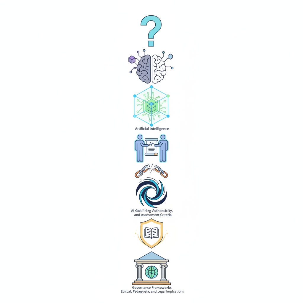 The knowledge ownership question: If AI helps create it, is it still your learning? — labelled illustration