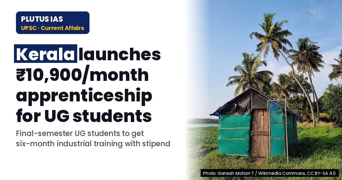 Kerala to Launch Apprenticeship Scheme for UG Students: Key Details