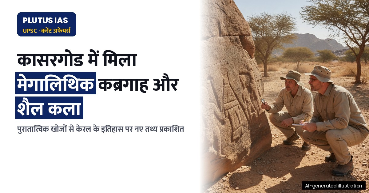कासरगोड में मिला मेगालिथिक कब्रगाह और संभावित शैल कला: जानिए महत्वपूर्ण तथ्य