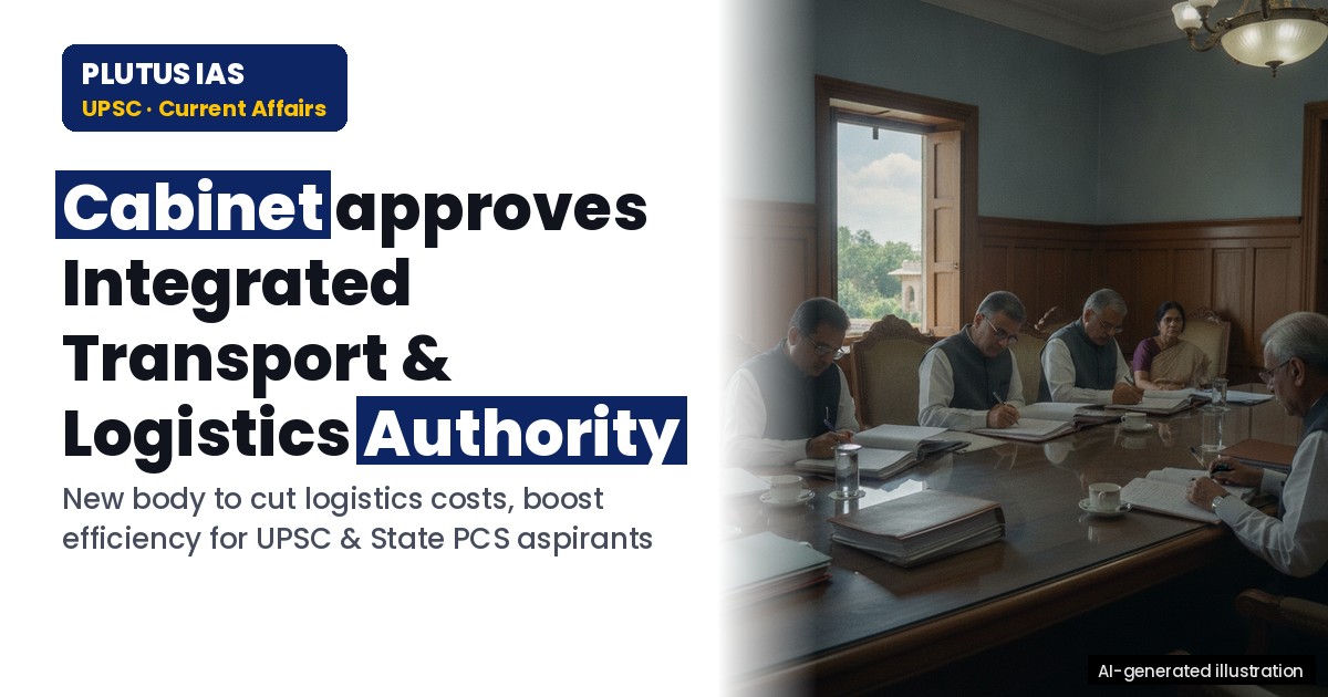 Cabinet Approves Integrated Transport & Logistics Authority: Key Details for UPSC & State PCS