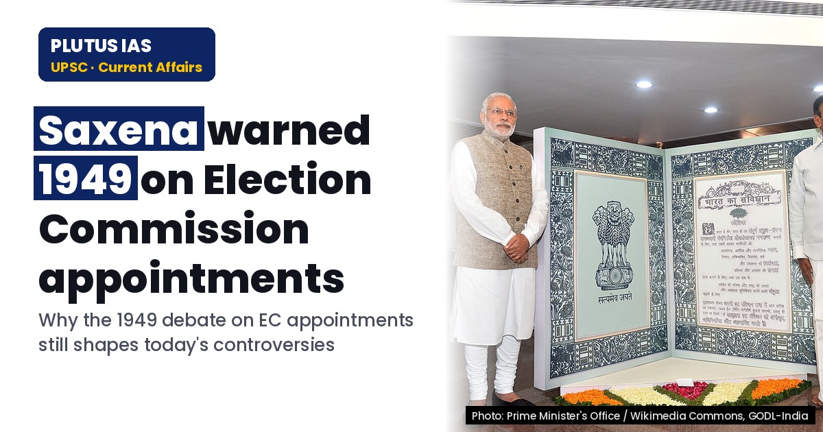 How the Constituent Assembly Debated Election Commission Appointments