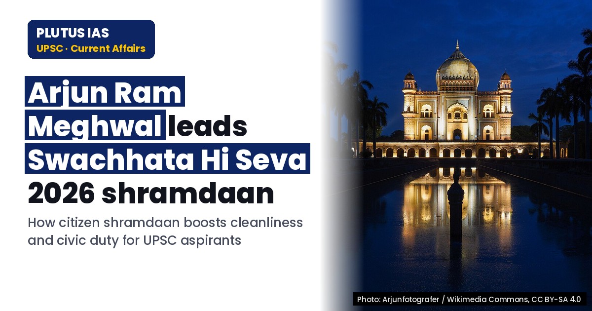 Swachhata Hi Seva 2026: Law Ministry's Shramdaan Drive for Cleanliness