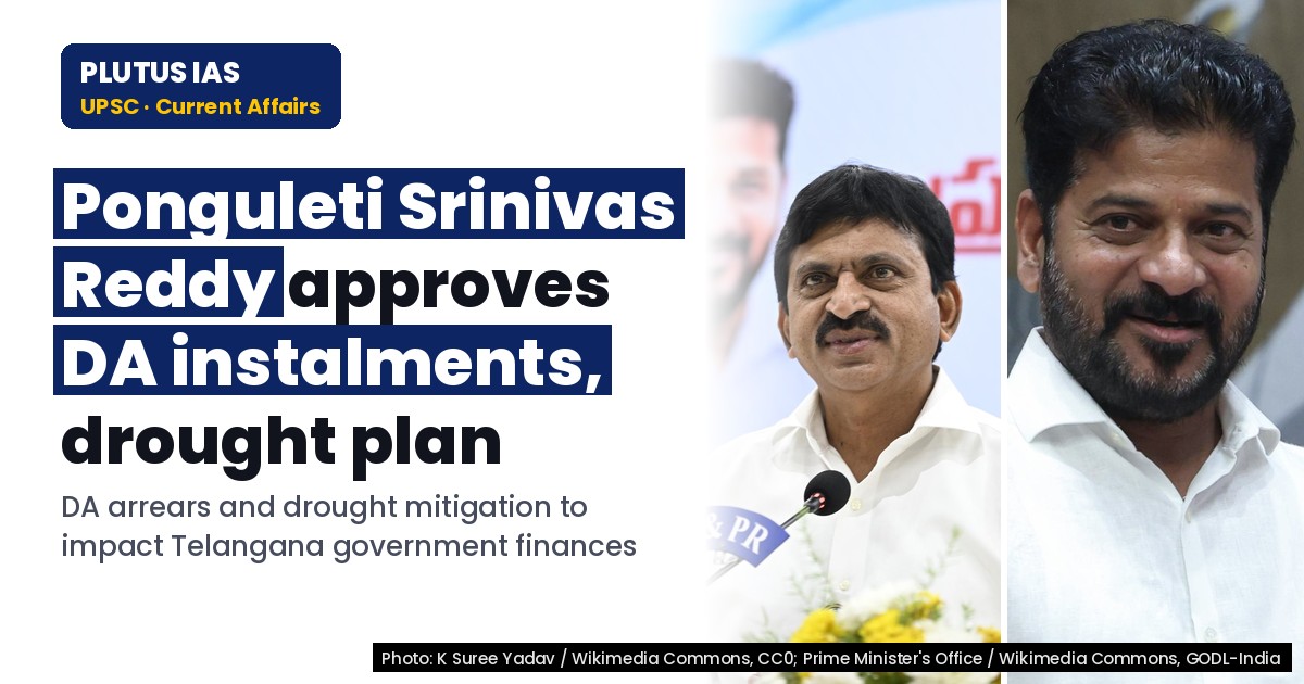 Cabinet Approves DA Instalments, Drought Mitigation Measures in Telangana