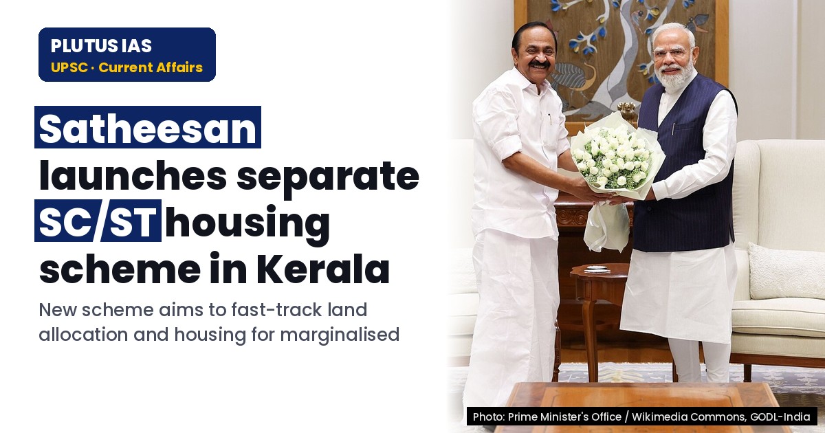 Kerala CM Announces Separate SC/ST Housing Scheme to End Delays